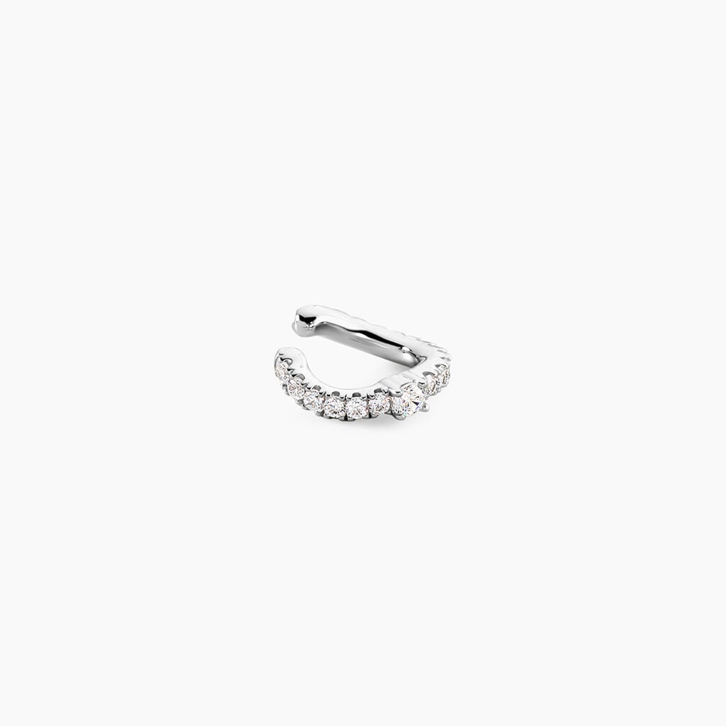 Bijoux D'Oreilles Magma Argent Blanc Oxyde De Zirconium - Boucles d'oreilles fantaisie Femme | Histoire d&rsquo;Or