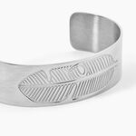 Bracelet Jonc Tia Acier Blanc - Bracelets joncs Femme | Histoire d&rsquo;Or