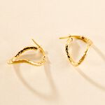 Cr&eacute;oles Carlyle Or Jaune - Boucles d'oreilles cr&eacute;oles Femme | Histoire d&rsquo;Or
