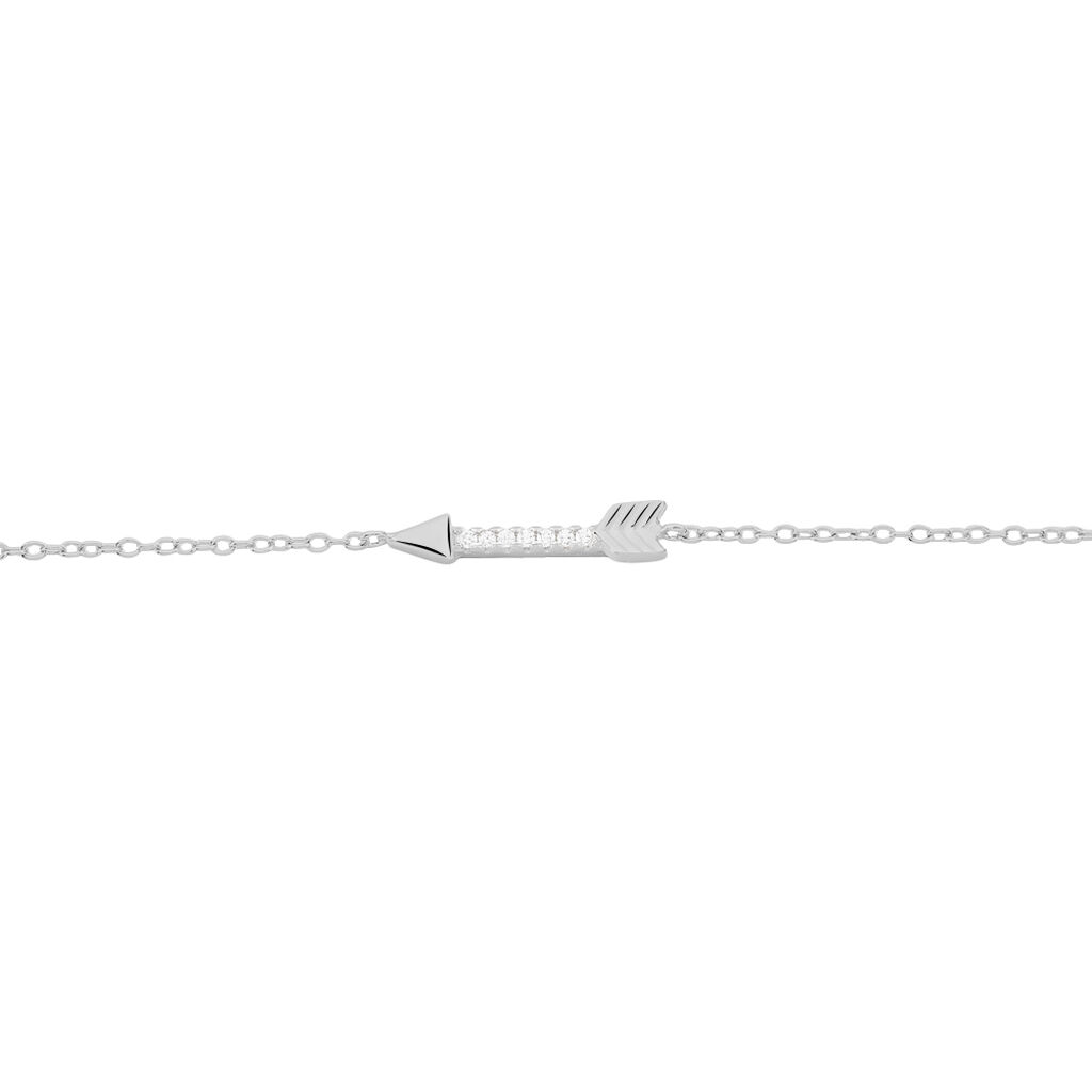 Bracelet Harrow Argent Blanc Oxyde De Zirconium - Bracelets Femme | Histoire d’Or