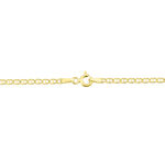 Collier Capucin Or Jaune Maille Marine Plate - Chaines Femme | Histoire d&rsquo;Or