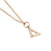 Collier Lorena Argent Rose Oxyde De Zirconium - Colliers fantaisie Femme | Histoire d’Or