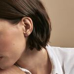 Boucles D'oreilles Puces Mon 1er Diamant Or Rose Diamant - Clous d'oreilles Femme | Histoire d&rsquo;Or