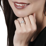 Bague Solitaire Dream Or Blanc Diamant - Bagues solitaires Femme | Histoire d&rsquo;Or