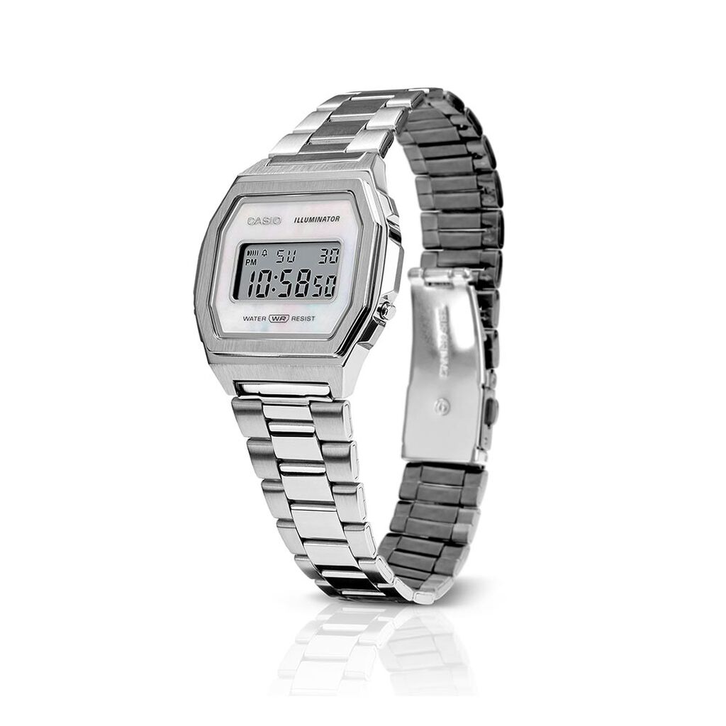 Montre Casio Collection Vintage Iconic Gris - Id&eacute;es cadeaux Unisex | Histoire d&rsquo;Or