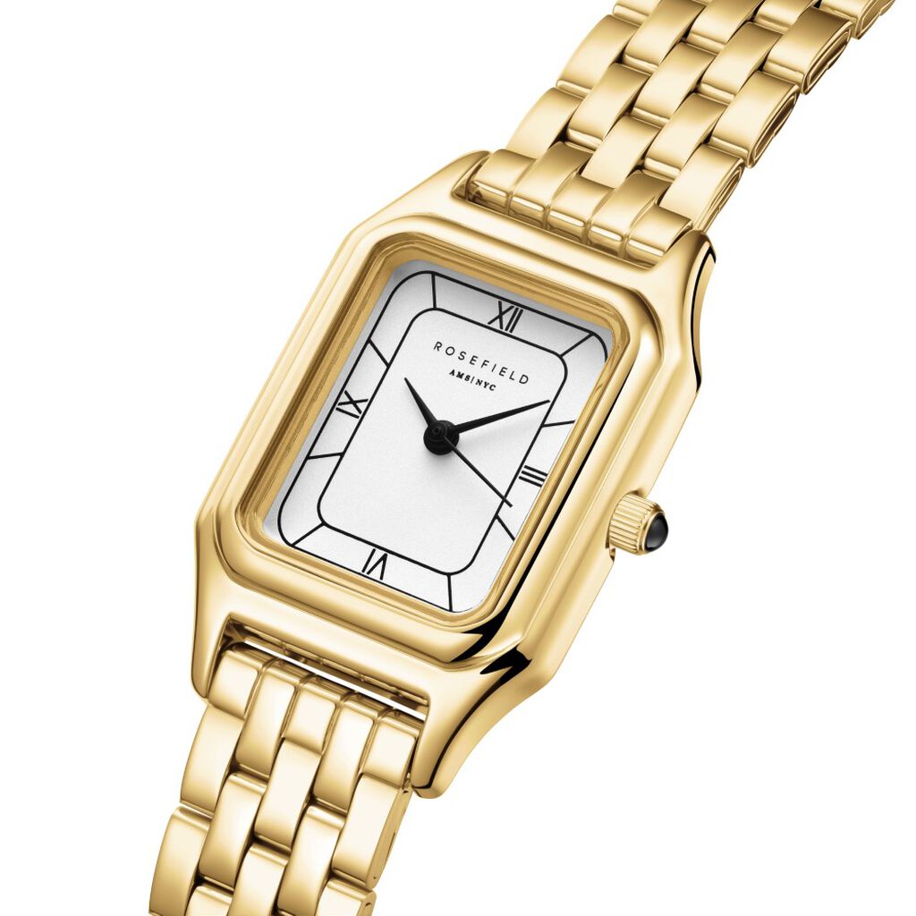 Montre Rosefield Ivy Blanc - Id&eacute;es cadeaux Femme | Histoire d&rsquo;Or