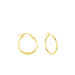 Créoles Youri Or Jaune - Boucles d'oreilles créoles Femme | Histoire d’Or