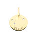 Pendentif Or Jaune Astraea Oxyde De Zirconium - Pendentifs Zodiaque Femme | Histoire d’Or
