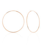 Cr&eacute;oles Argent Rose Olympia - Boucles d'oreilles cr&eacute;oles Femme | Histoire d&rsquo;Or