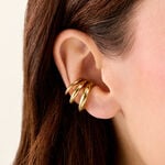 Bijoux D'Oreilles Ga&iuml;a Acier Jaune - Boucles d'oreilles Mix and Match Femme | Histoire d&rsquo;Or