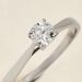 Bague Solitaire Aphrodite Platine Blanc Diamant - Bagues solitaires Femme | Histoire d’Or