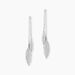 Boucles D'oreilles Pendantes Euriell Argent Blanc - Boucles d'oreilles fantaisie Femme | Histoire d’Or