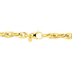 Bracelet Izar Torsadee Or Jaune - Bracelets cha&icirc;ne Femme | Histoire d&rsquo;Or