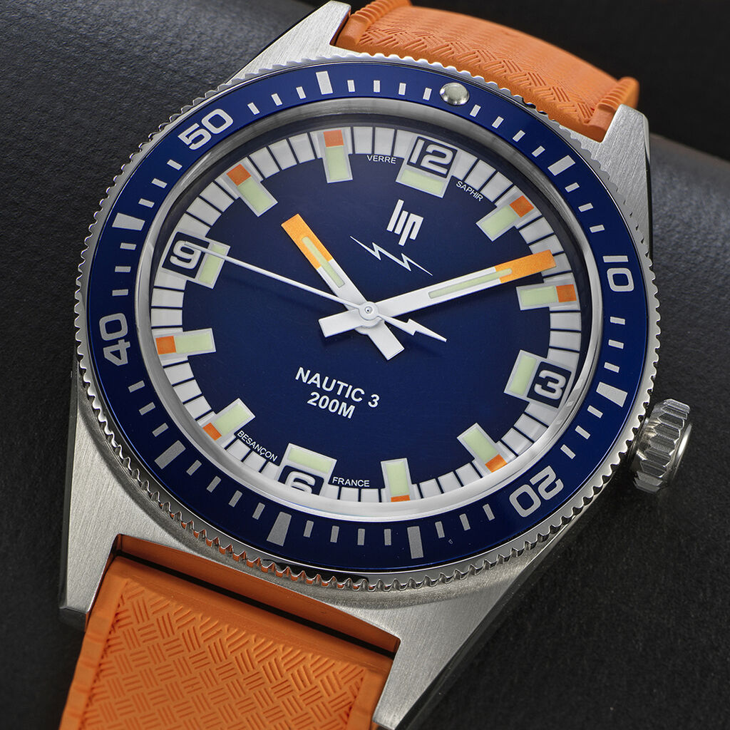 Montre Lip Nautic 3 Bleu - Montres Unisex | Histoire d&rsquo;Or