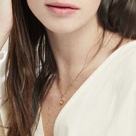Collier Or Jaune Clothilde Citrine - Colliers Femme | Histoire d’Or
