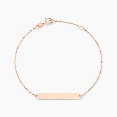 Bracelet Beavis Or Rose - Bracelets Naissance Femme | Histoire d’Or