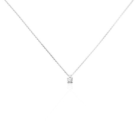 Collier Diamotion Or Blanc Diamant - Colliers Femme | Histoire d’Or