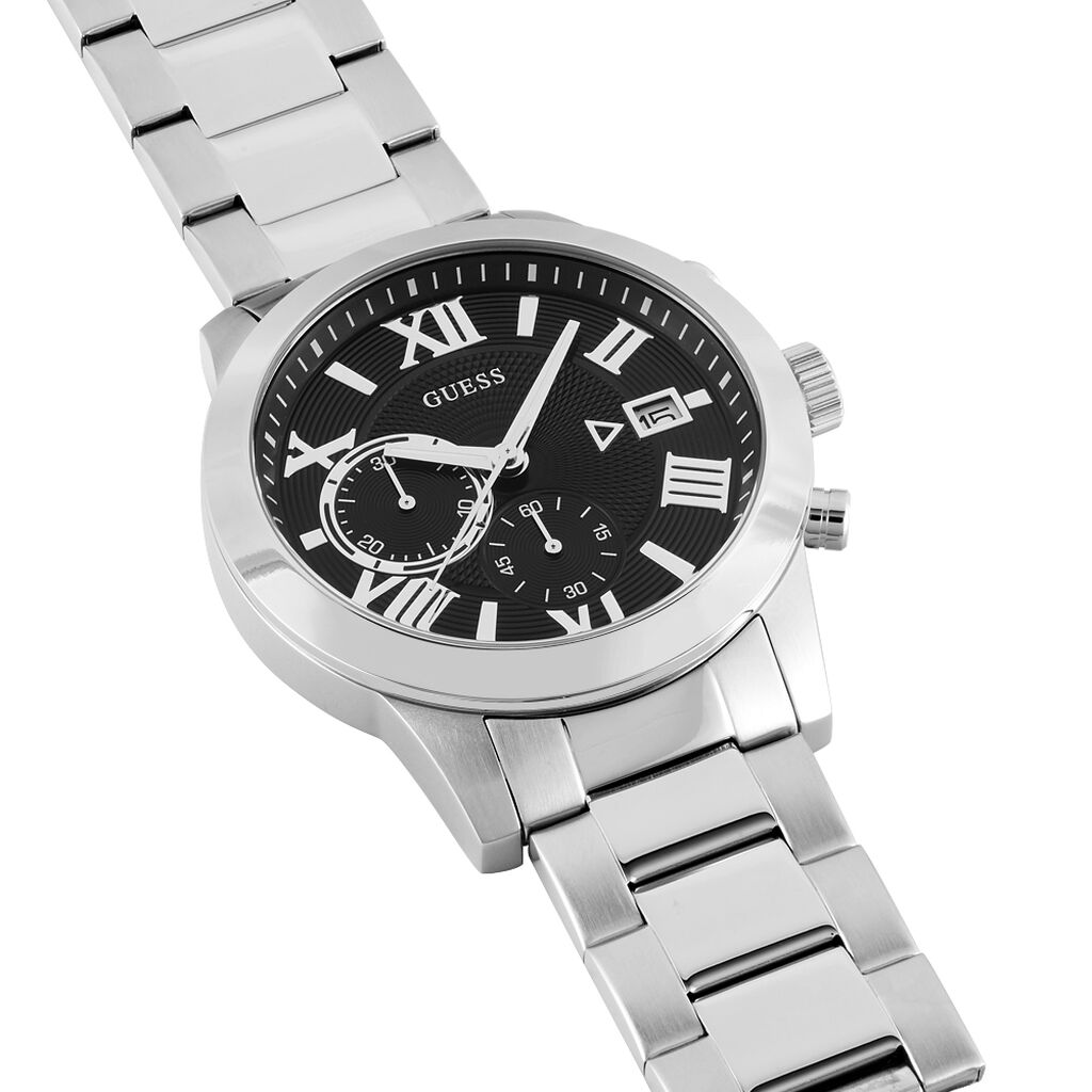 Montre Guess Atlas Noir - Montres Homme | Histoire d’Or