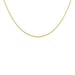 Collier Azelys Plaqu&eacute; Or Jaune - Chaines Femme | Histoire d&rsquo;Or