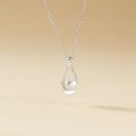 Collier Loren Argent Blanc Perle De Culture - F&ecirc;te des m&egrave;res Femme | Histoire d&rsquo;Or