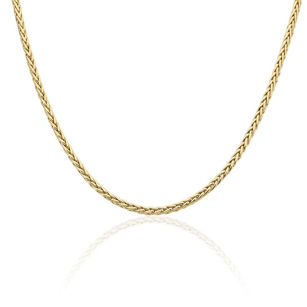 Collier Plaqu&eacute; Or Jaune Avelyne - Chaines Femme | Histoire d&rsquo;Or