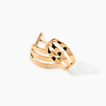 Cr&eacute;oles Dally Plaqu&eacute; Or Jaune - Boucles d'oreilles cr&eacute;oles Femme | Histoire d&rsquo;Or