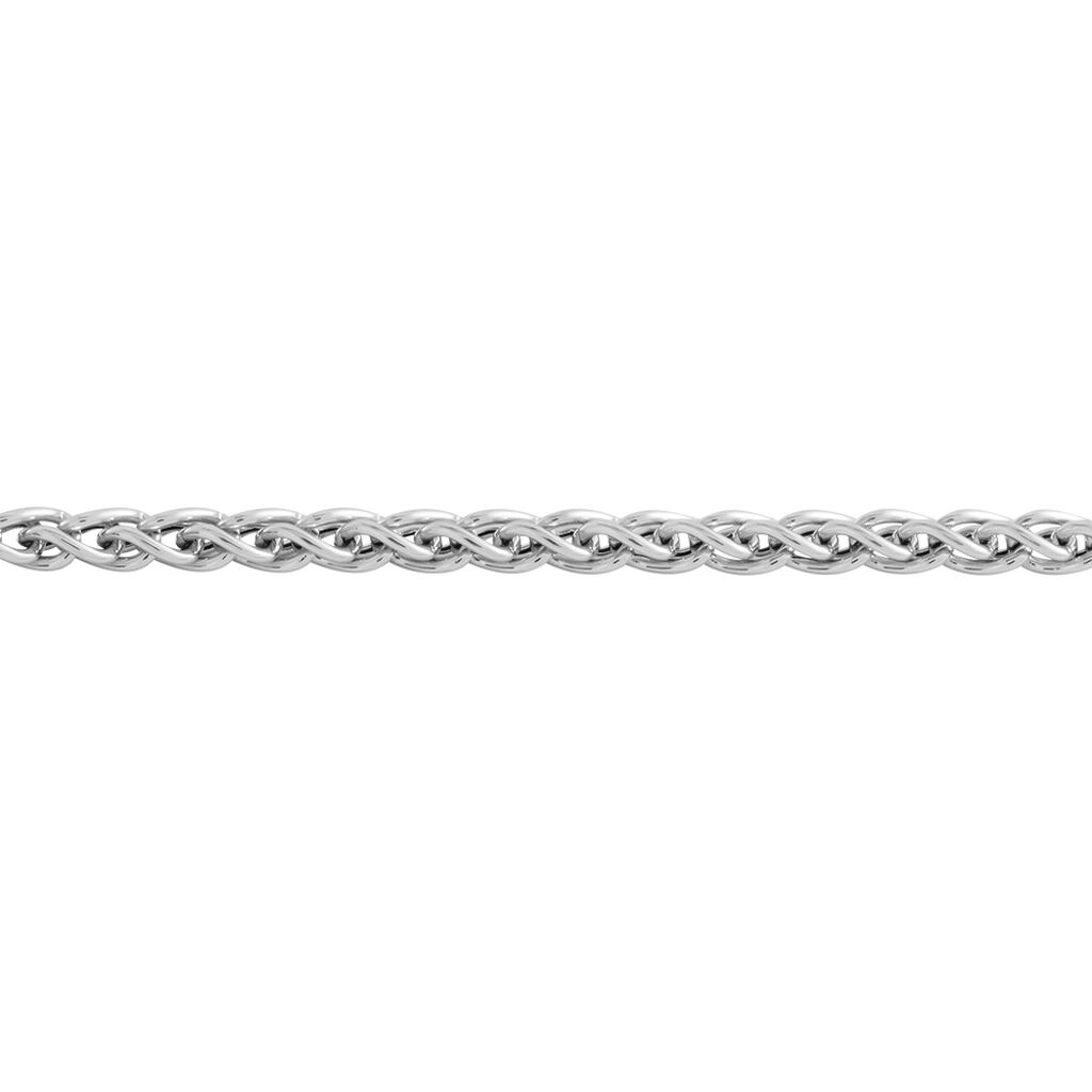 Bracelet Argent Blanc Savanne - Bracelets chaîne Femme | Histoire d’Or
