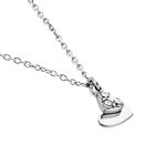 Collier Salli Argent Blanc Oxyde De Zirconium - Colliers fantaisie Femme | Histoire d&rsquo;Or