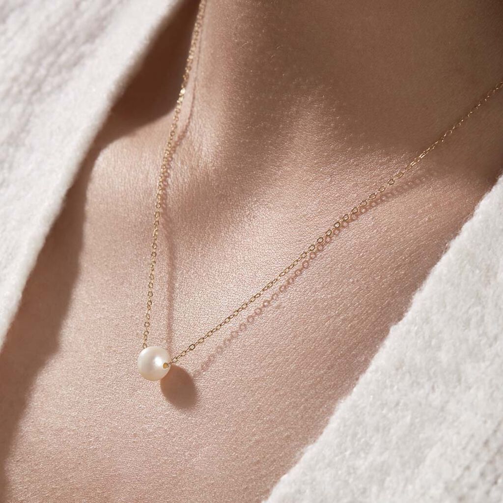 Collier Sissy Or Jaune Perle De Culture - Colliers Femme | Histoire d’Or