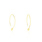 Cr&eacute;oles Helle Amande Or Jaune - Boucles d'oreilles cr&eacute;oles Femme | Histoire d&rsquo;Or