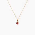Collier Helidie Coccinelle Or Jaune - Colliers Enfant | Histoire d&rsquo;Or