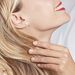 Boucles D'oreilles Puces Angeles Argent Blanc Oxyde De Zirconium - Boucles d'oreilles fantaisie Femme | Histoire d’Or