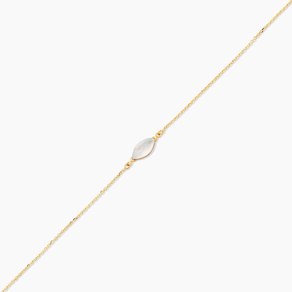 Bracelet Elisud Or Jaune Nacre - Bracelets Femme | Histoire d&rsquo;Or