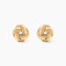 Boucles D'oreilles Puces Or Jaune Campanula - Clous d'oreilles Femme | Histoire d’Or