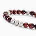 Bracelet Adonis Acier Blanc Oeil De Tigre - Bracelets Homme | Histoire d’Or