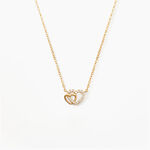 Collier Donaldina Or Jaune Oxyde De Zirconium - Colliers Femme | Histoire d&rsquo;Or