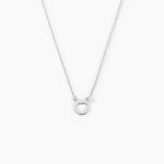 Collier Elenza Argent Blanc - Colliers fantaisie Femme | Histoire d&rsquo;Or