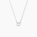 Collier Elenza Argent Blanc - Colliers fantaisie Femme | Histoire d’Or