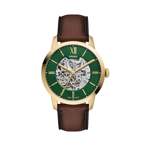 Montre Fossil Townsman Automatic Vert - F&ecirc;te des p&egrave;res Homme | Histoire d&rsquo;Or