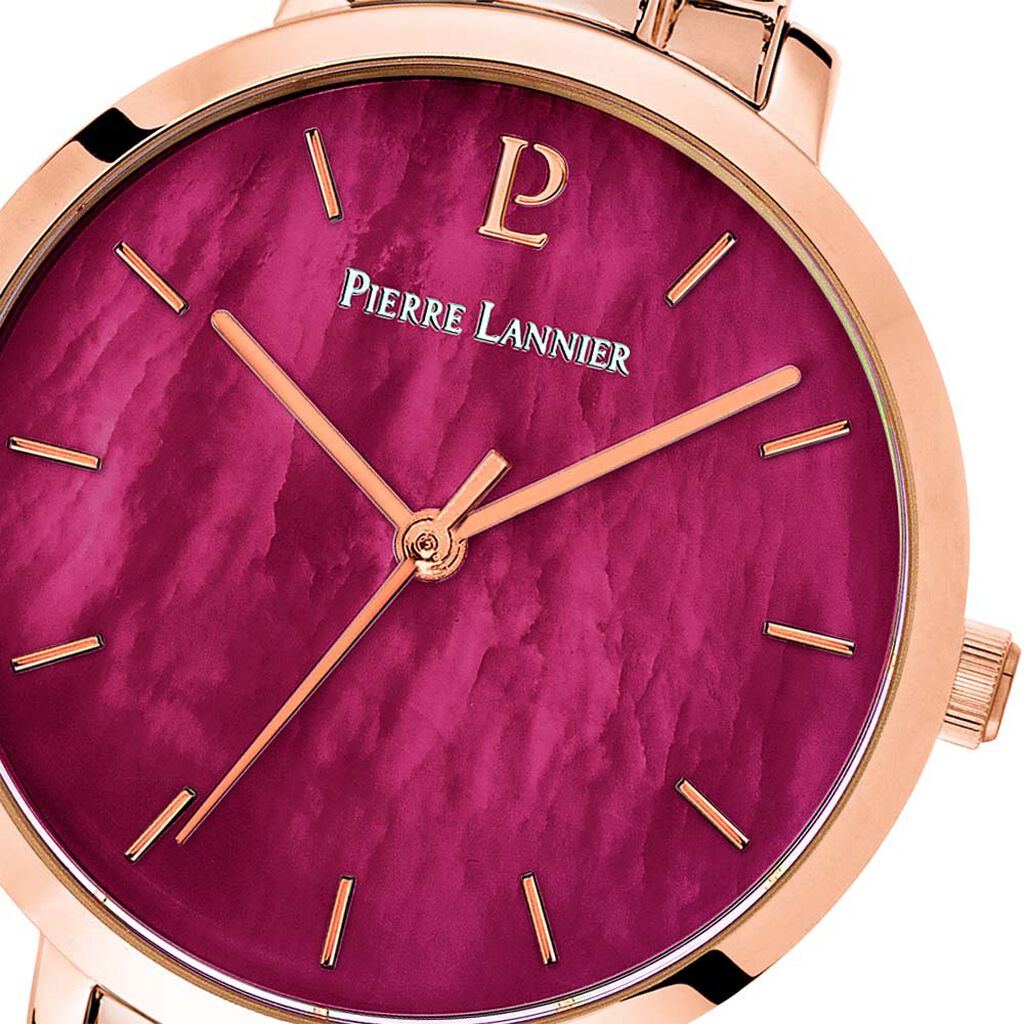 Montre Pierre Lannier Aura Violet - Montres Femme | Histoire d’Or