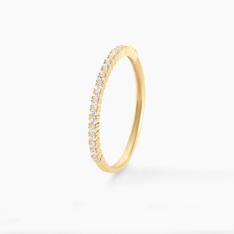 Alliance Julietta Or Jaune Oxyde De Zirconium - Alliances Femme | Histoire d&rsquo;Or