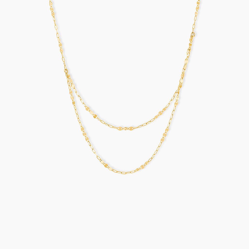 Collier Ebenezer Or Jaune - Colliers Femme | Histoire d&rsquo;Or