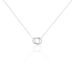 Collier Magou Argent Blanc Oxyde De Zirconium - Colliers fantaisie Femme | Histoire d’Or