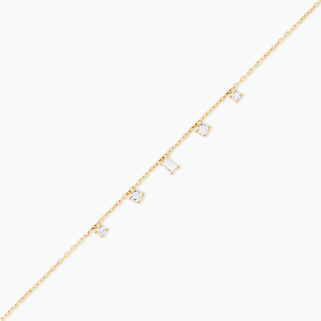 Bracelet Avner Or Jaune Oxyde De Zirconium - Bracelets Femme | Histoire d&rsquo;Or