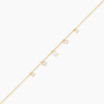 Bracelet Avner Or Jaune Oxyde De Zirconium - Bracelets Femme | Histoire d&rsquo;Or