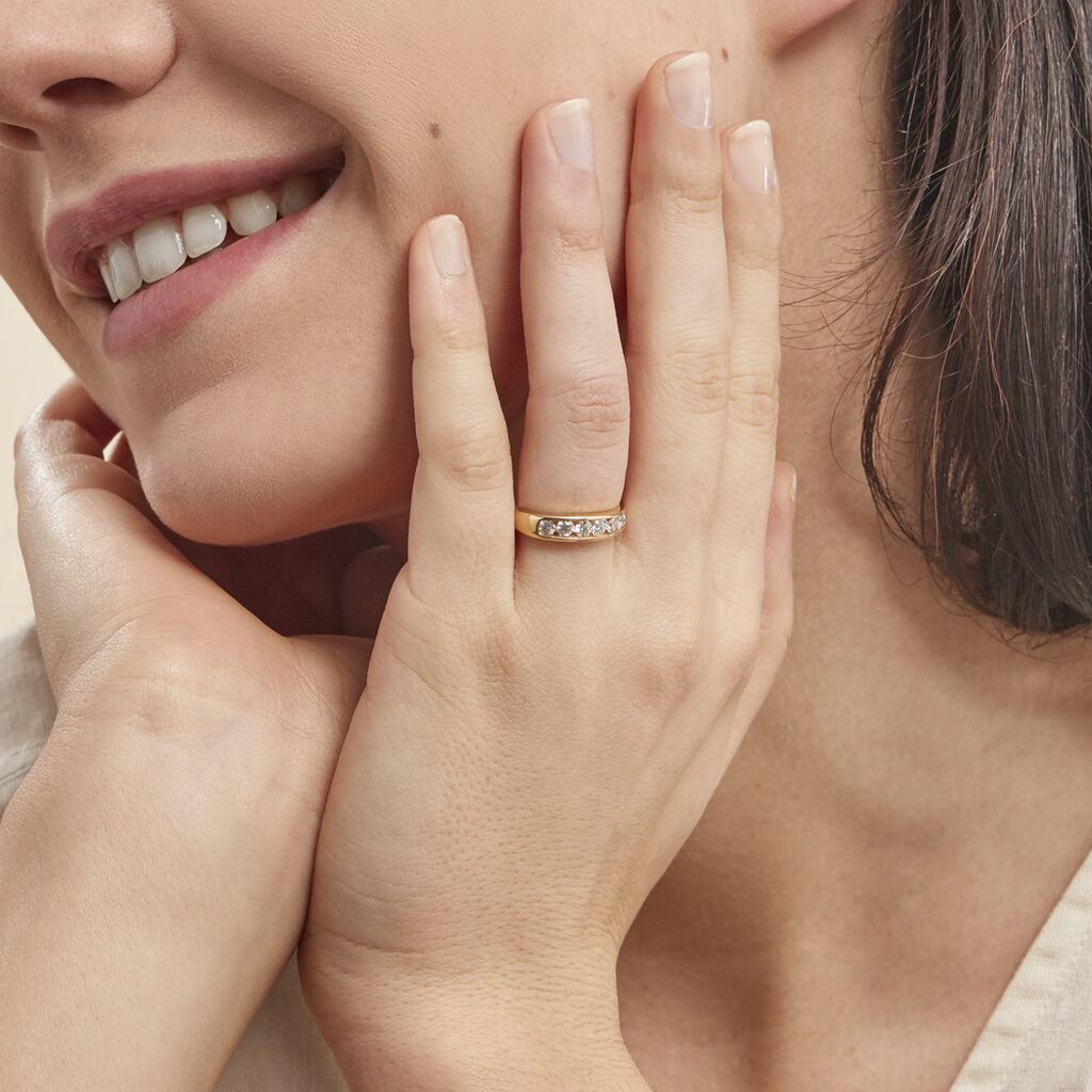 Alliance Giulia Or Jaune Diamant - Alliances Femme | Histoire d’Or