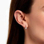 Boucles D'Oreilles Pendantes Huge Argent Blanc Oxyde De Zirconium - Boucles d'oreilles fantaisie Femme | Histoire d&rsquo;Or