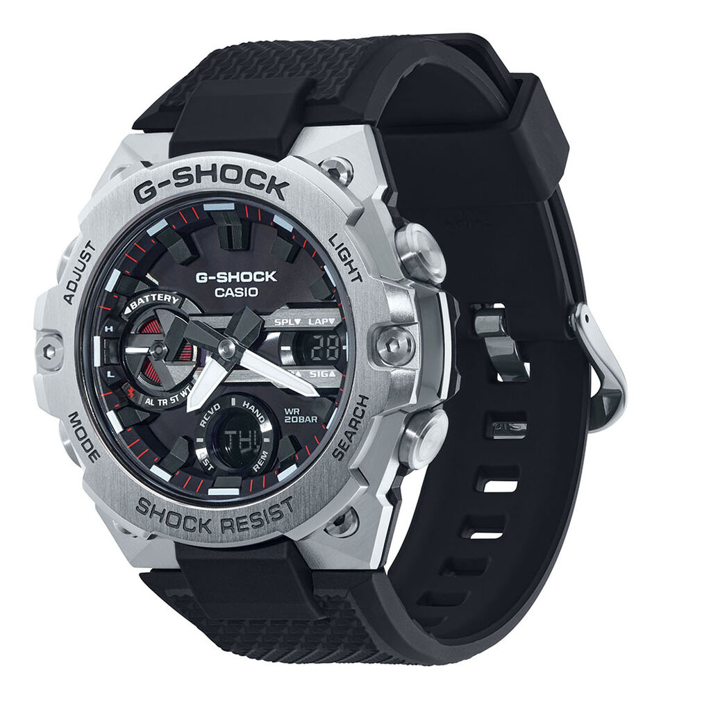Montre Hybride Casio G-shock G-steel Noir - Montres connectées Homme | Histoire d’Or