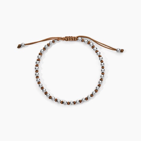 Bracelet Henrik Acier Blanc -  Homme | Histoire d’Or