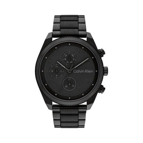Montre Calvin Klein Impact Multifonctions Noir - Montres Homme | Histoire d&rsquo;Or
